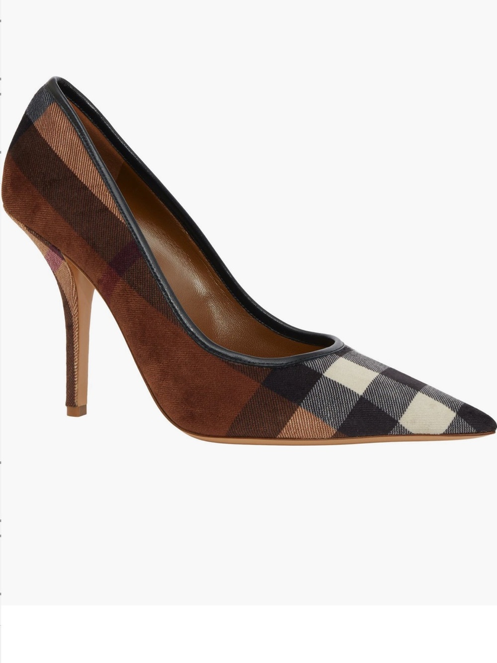 Stunning Burberry Pumps . Brown Plaid . Sz.40 🤎